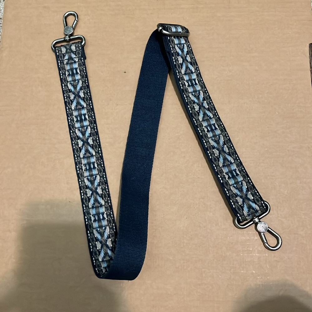 The Sack Stylish Blue and Gray women’s purse Strap